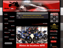 Tablet Screenshot of motofranceracing.com